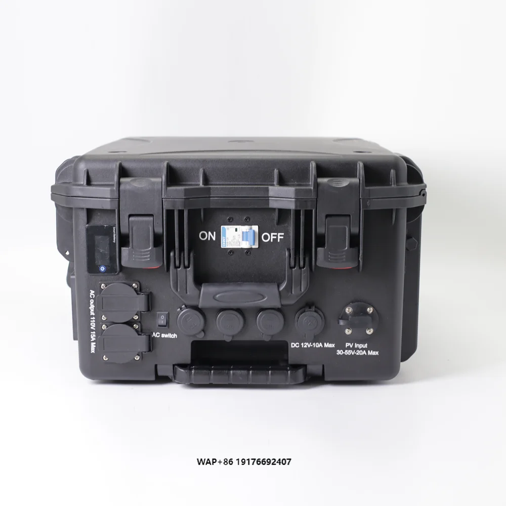 

Trolley Case Smart APP Lithium Batteries Cell 48V Lithium Ion Battery Pack 100Ah Battery Trolley Portable Power Station