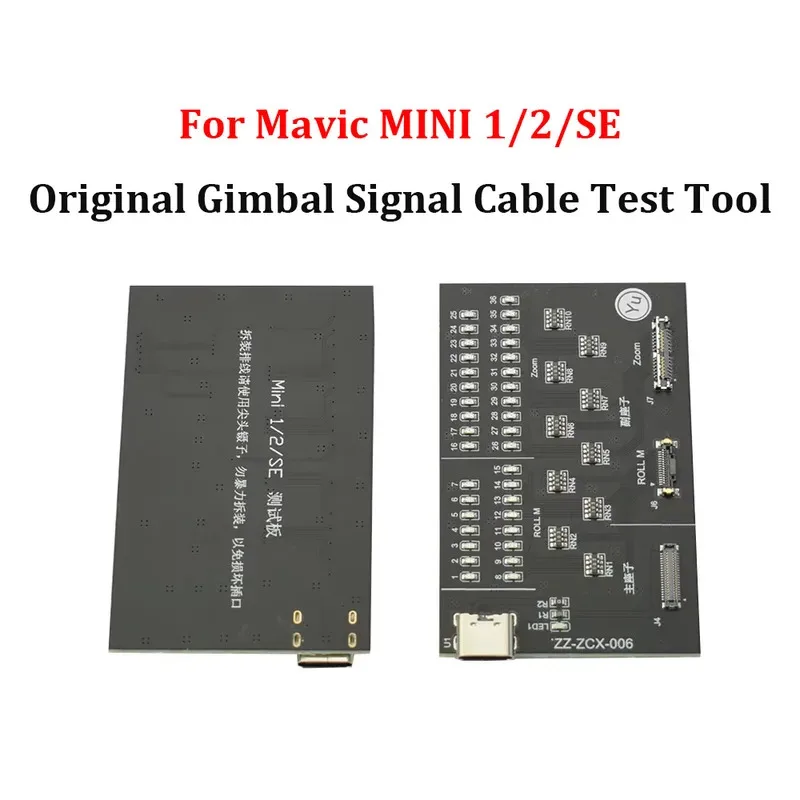 

Gimbal Signal Cable Test Tool For Mavic Mini1/2/SE Replacement Camera PTZ Transmission Line TestBoard Repair Part
