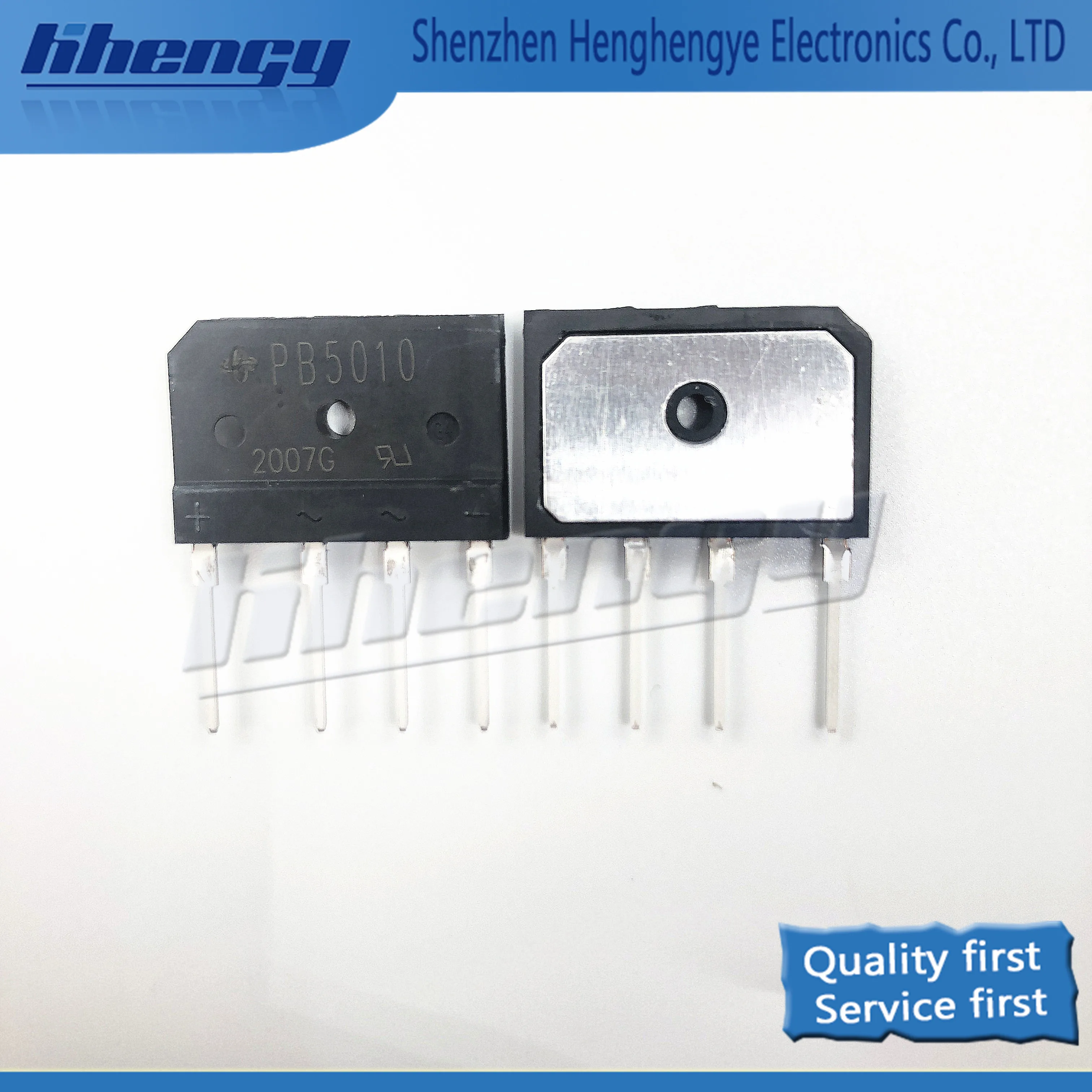 PB5010-E3/45 PB5010 SIP-4 Bridge rectifier 1000V 45A Original diode, 1 pieces per order