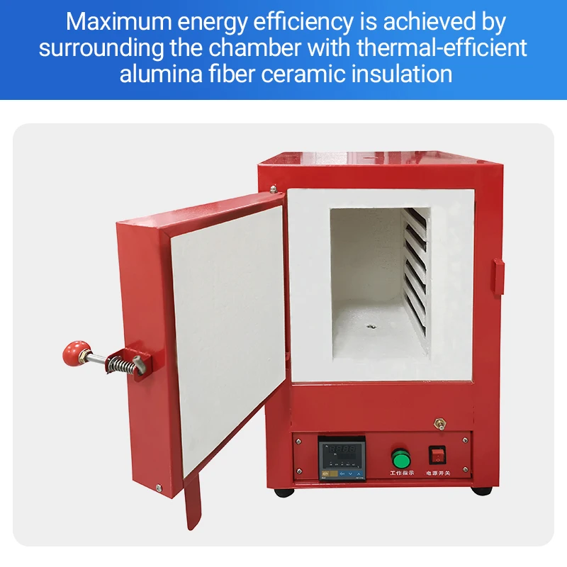 Gold Seller220V  2 Pieces 4X9 Inch Flasks Electric Oven Furnace Gypsum Drying Curing Wax Melting Jewelry Casting Equipment