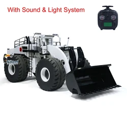 L2350 1/14 Scale RC Hydraulic Loader 150KG Giant Remote Control Car Model Heavy Duty Machine with Light Sound Set Smoke Unit Toy