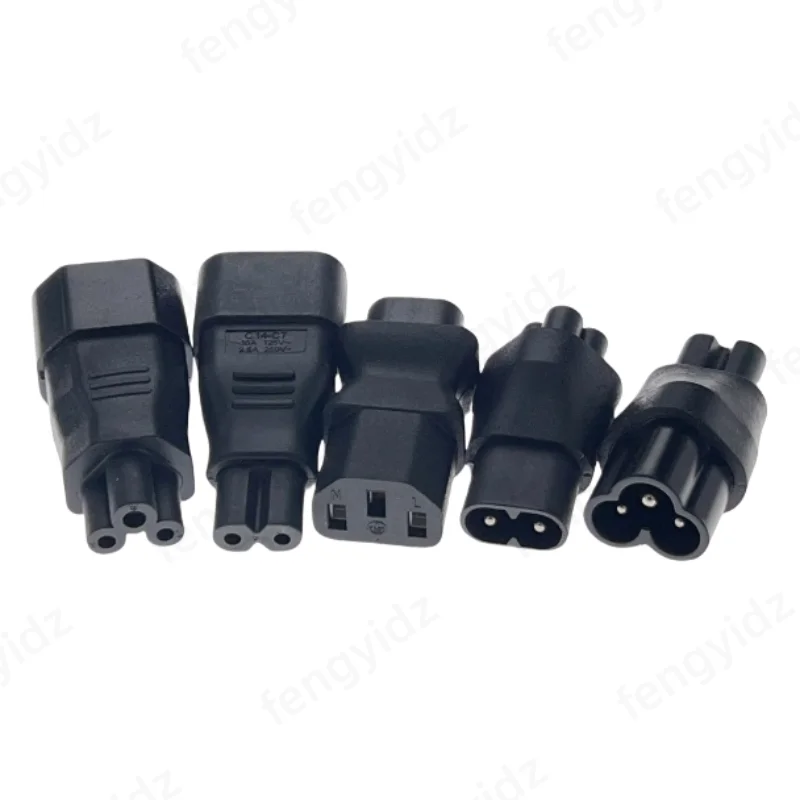 1PCS10A/16A copper IEC320 C5 C6 C7 C8 C9 C13 C14 C15 C19 C20 C21 electrical AC plug PDU chassis server plug socket converter