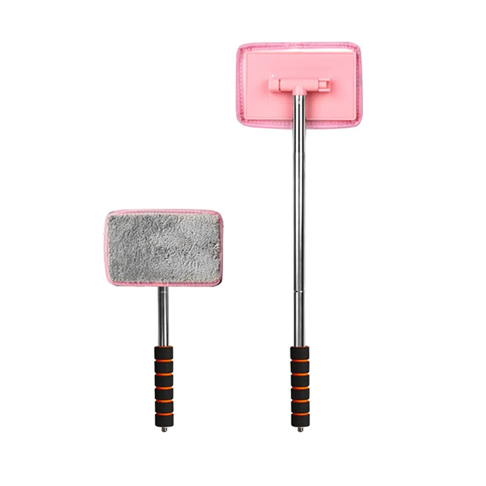 

Defogging Defog Brush Window Scraper Cloth Retractable Auto Glass Wiper Long Handle Wiping Extendable Cleaning Brush Windshield