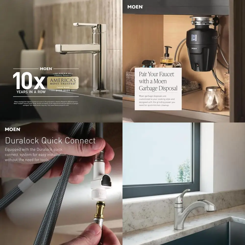 

Выдвижной кухонный смеситель с одной ручкой и функцией Power Clean, CA87316SRS