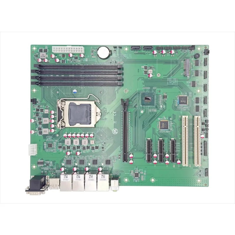 Запчасти для материнской платы Q170 ATX, поддержка процессора 6/7/8/9, 4PCI, настенное крепление/4U, основная плата промышленного компьютера