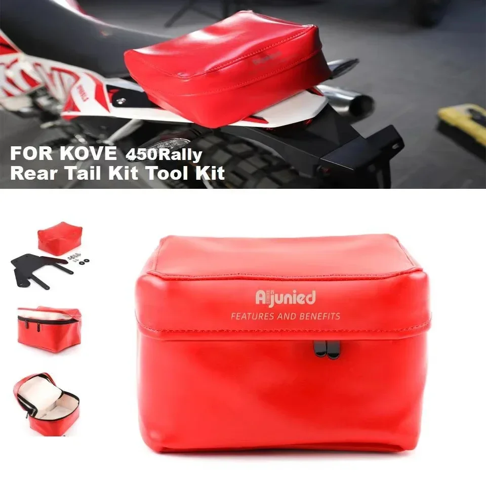 450Rally Tool Kit Luggage Rear Tail Bag For KOVE 450Rally 2023 Tool KitWaterproof Luggage Rear Tail BagMotorcycle Accessories