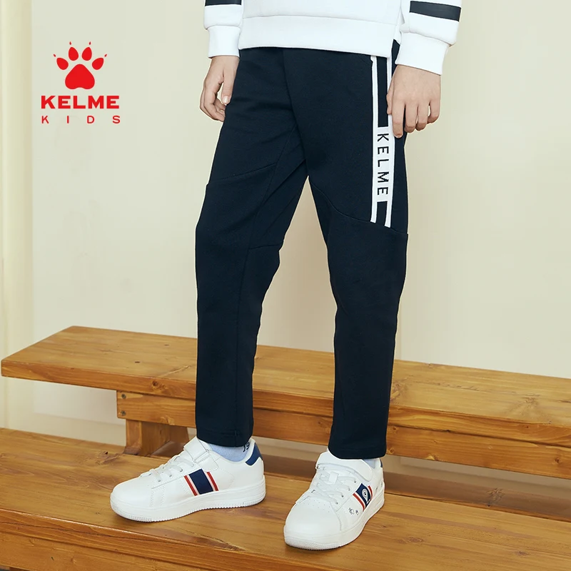 

KELME KIDS Children's Clothing Children's Sport Pants Thin Section Breathable Children's Casual Single-Layer Trousers CK503Q3004