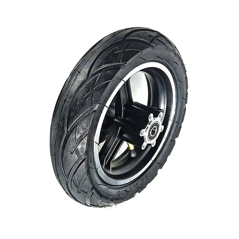 

Reliable-Tubeless 9 Inch Vacuum Tyre Disc Brake Model 9X3.00-6 Tire W/Hub For Electric Scooters, For Electric Wheelchairs 12Mm