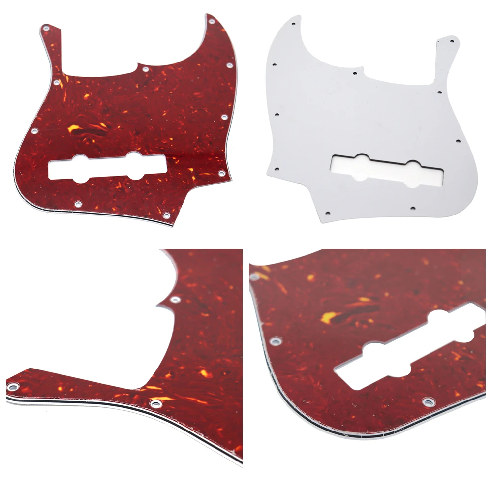 1 Stücke Gitarre Schlagbrett 3 Ply Jazz Bass JB 5 String Schlagbrett Für JB Bass Gitarre mit 10 stücke Schraube – Detail 7