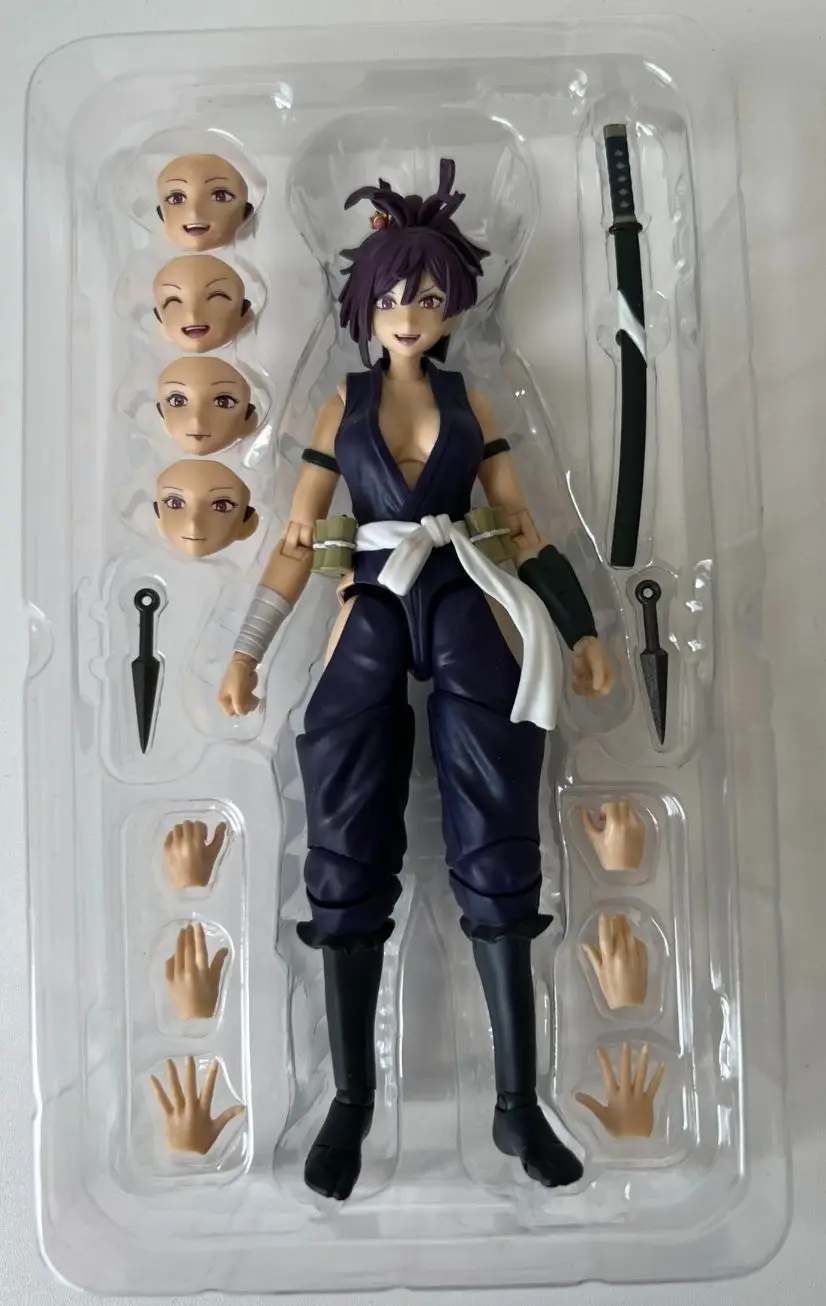 متوفر في المخزون الأصلي Sh Figuarts Shf Hell's Paradise Yuzuriha شخصيات الحركة نموذج اللعب أنيمي التماثيل البلاستيكية هدية #5