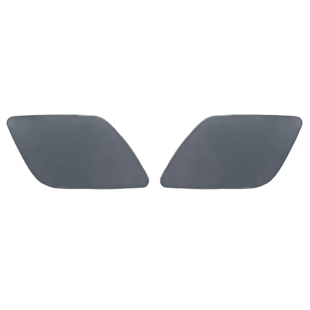 

Pair For Audi A6 C6 Quattro S6 2005 2006 2007 2008 Bumper Headlight Washer Cover Unpainted 4F0955275 4F0955276