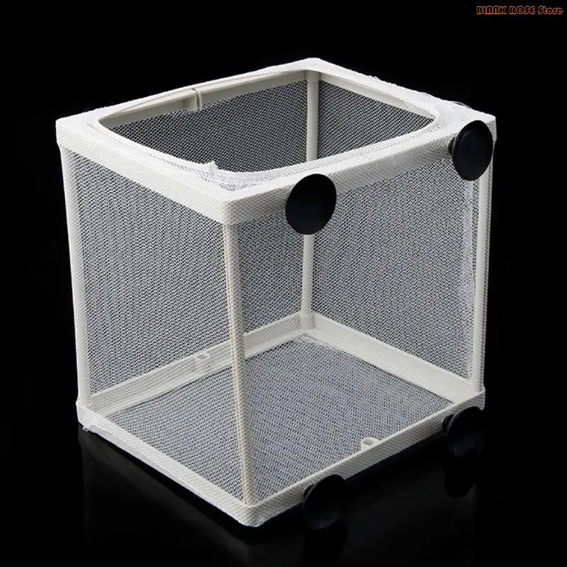K1AE Aquarium Hatchery Net Fish Isolation Box Mesh Boxes Incubator for Fish for Tank