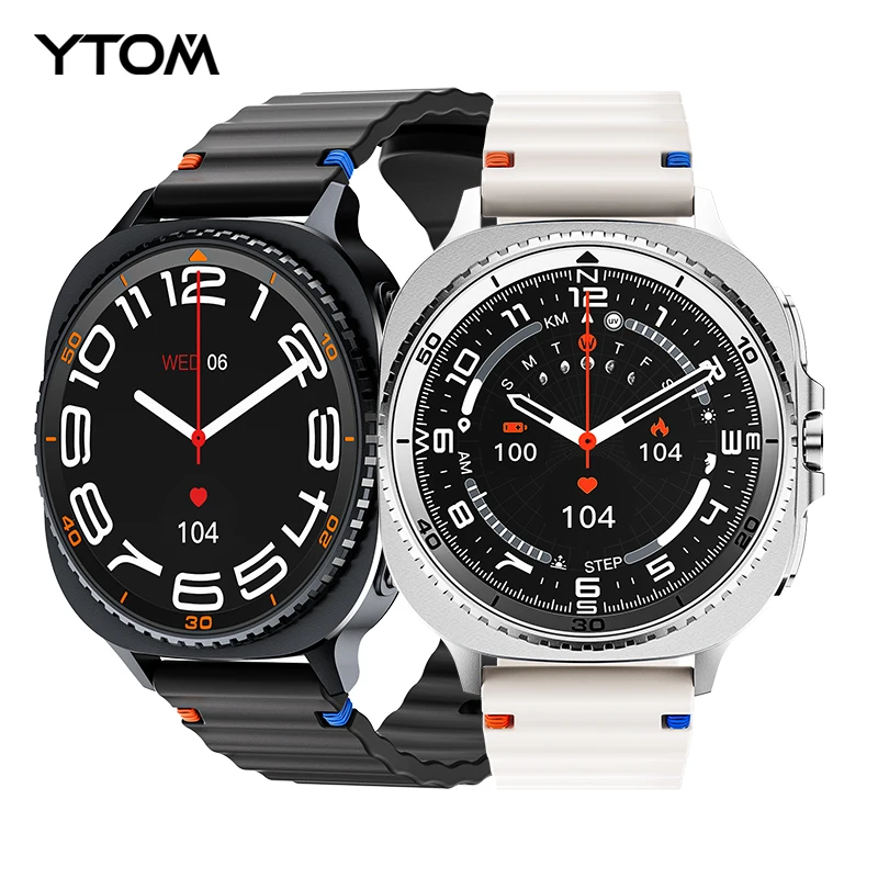 Microwear MA33 Wacth 8 Smartwatch مستدير 1.32 بوصة AI الرد على WhatsApp الساعات الذكية للرجال والنساء مقاوم للماء ساعة رياضية كامباس #1