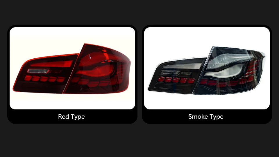AKD Tail Lamp for BMW F10 F18 5 Series LED Tail Light 2011-2016 528i 530i Rear Fog Brake Turn Signal Automotive Accessories
