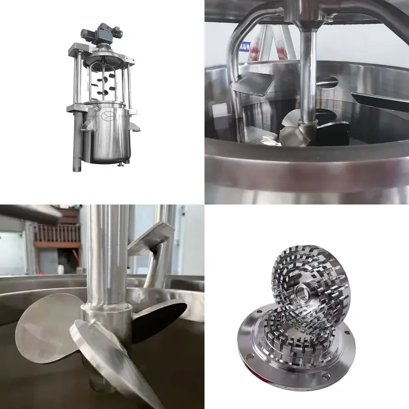 Recycling Machine 2026 Food Hygiene Grade Vacuum Emulsifying Mixer Shampoo Making Machine Cream Homogenizer High Quality