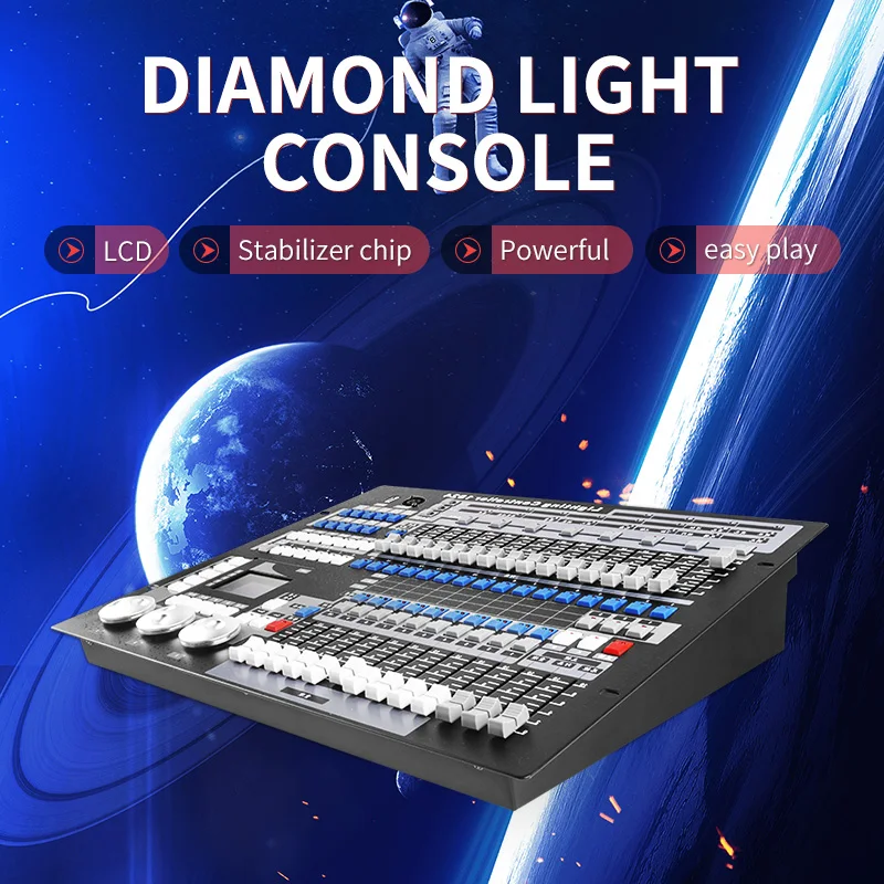 1024 DMX Controller Stage Lighting Controller DMX512 Console for Moving Head Light DJ Laser Light Stage Light Equipment