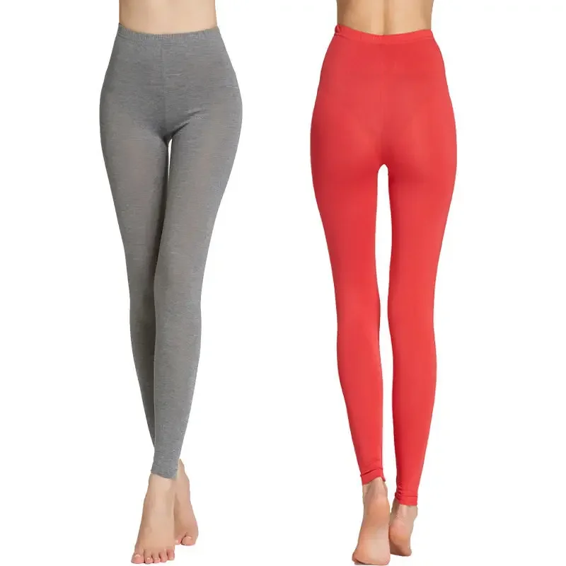 Modal cotton Thermal Underwear women\'s Legging Tight Winter Warm Long Underpant Thermo Thermal Pants pajamas Jeggings термобелье