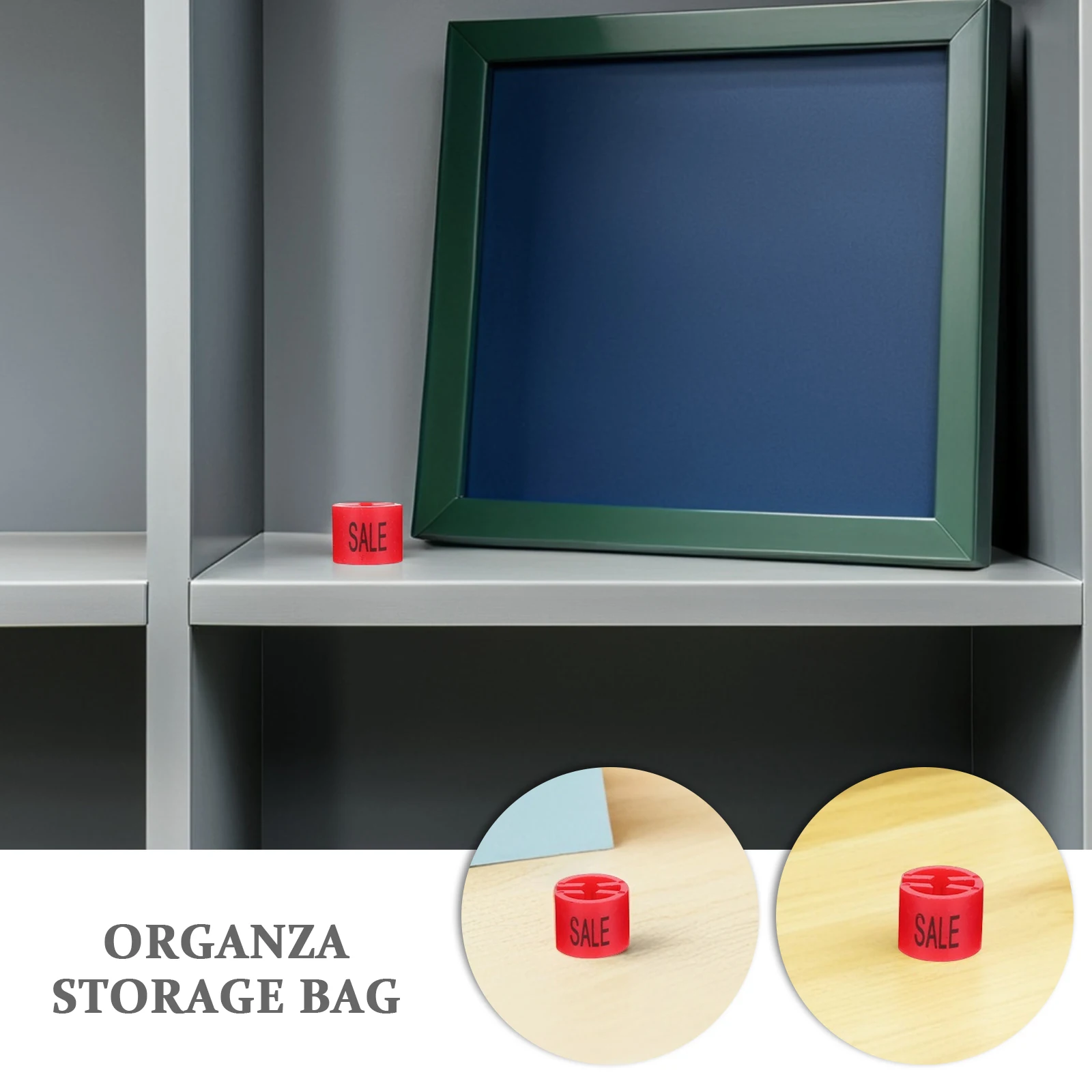 

50pcs Size Clips Plastic Garment Sale Markers For Clothing Racks Hanger Tags Colored Coding Clothes Organizer Tools Storage