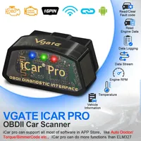 4.0 Bluetooth Vgate iCar Pro 4.0 Hardware V2.3 OBD2 Automotive Fault Detector Dual System Low Power Automotive Diagnostic Device