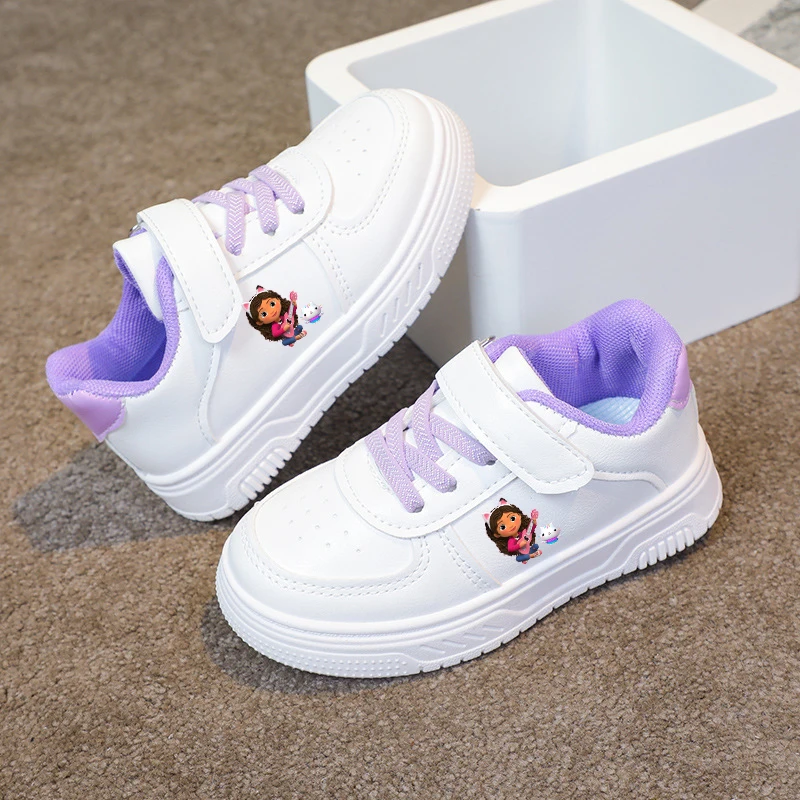 

Gabby Dollhouses 2025 Girl Shoe Spring Autumn Boy White Shoe Casual Running Shoe Anti Slip Soft Sole Sneaker girl Tenis Gift