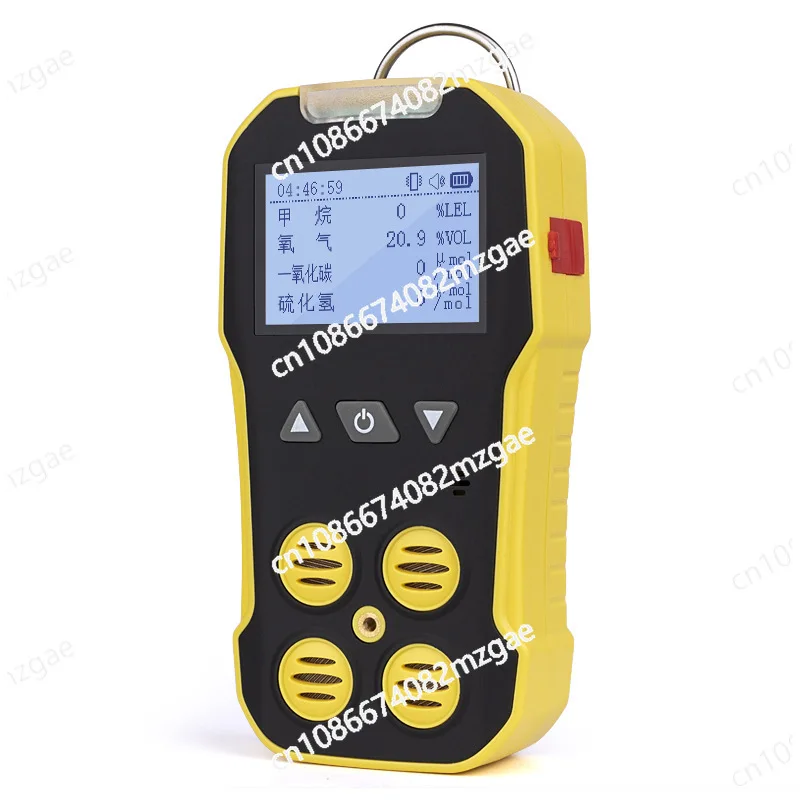 Four in one toxic and harmful gas detector, combustible oxygen, hydrogen sulfide, carbon monoxide detector, tunnel engineering