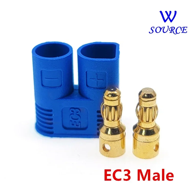 EC2 EC5 EC3 EC8 Banana Plug Battery Motor Male Female High Current Plug Connector For RC Model Airplane Helicopter Vehicle Car