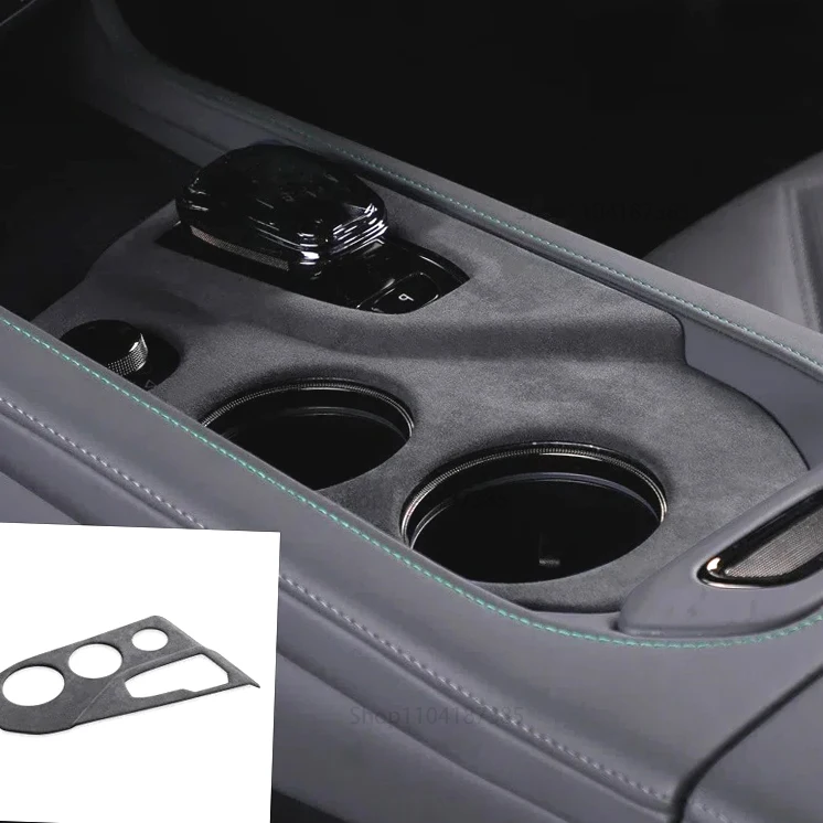 

For ZEEKR 001 central control panel modified with suede anti scratch decorative accessories 2021 2022 2023