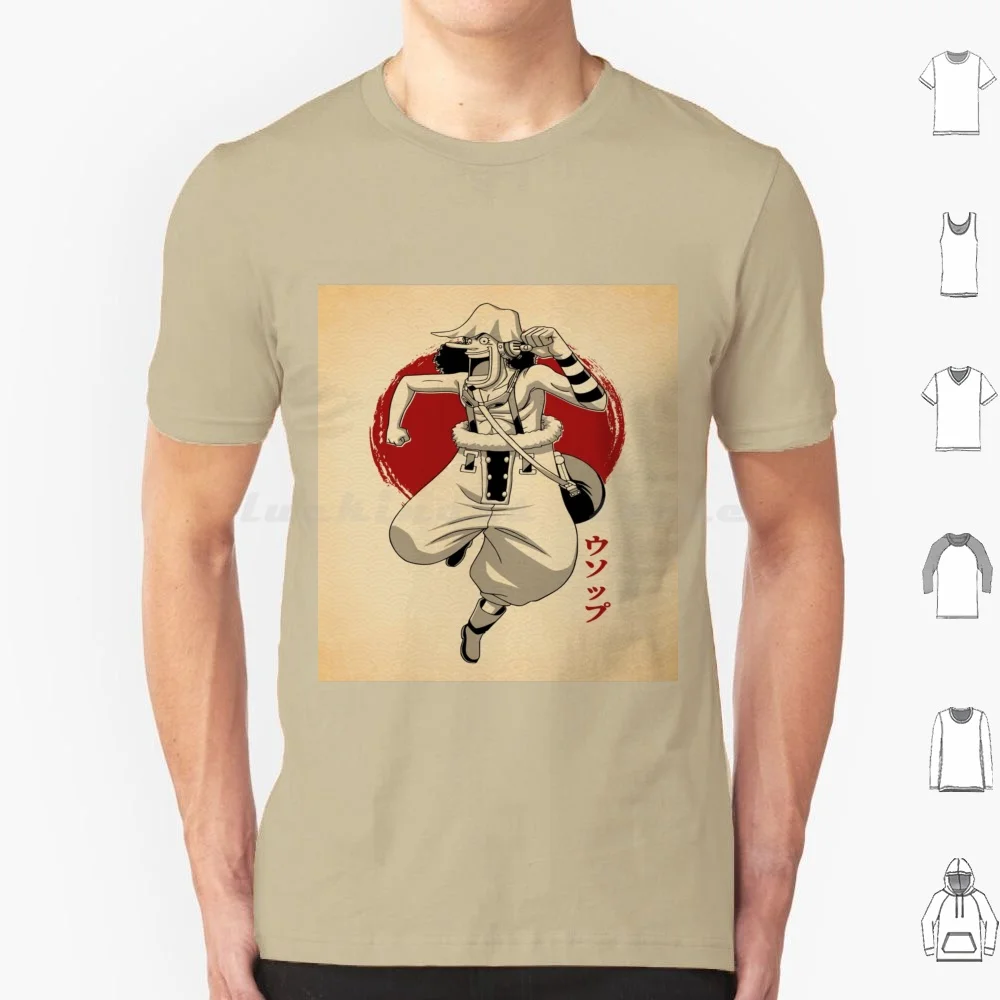 Usopp The Sniper King T Shirt 6Xl Cotton Cool Tee Sogeking Usopp Luffy Hat God Usopp Anime Nerd Geek Geeky Nerdy Anime Anime