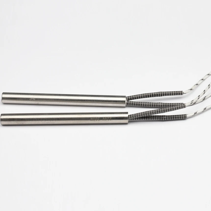 40Pieces 6mmx100mm 150w 24V with a cable length of 26cm Stainless Steel Tube Mold Heating Element Single End Cartridge Heater
