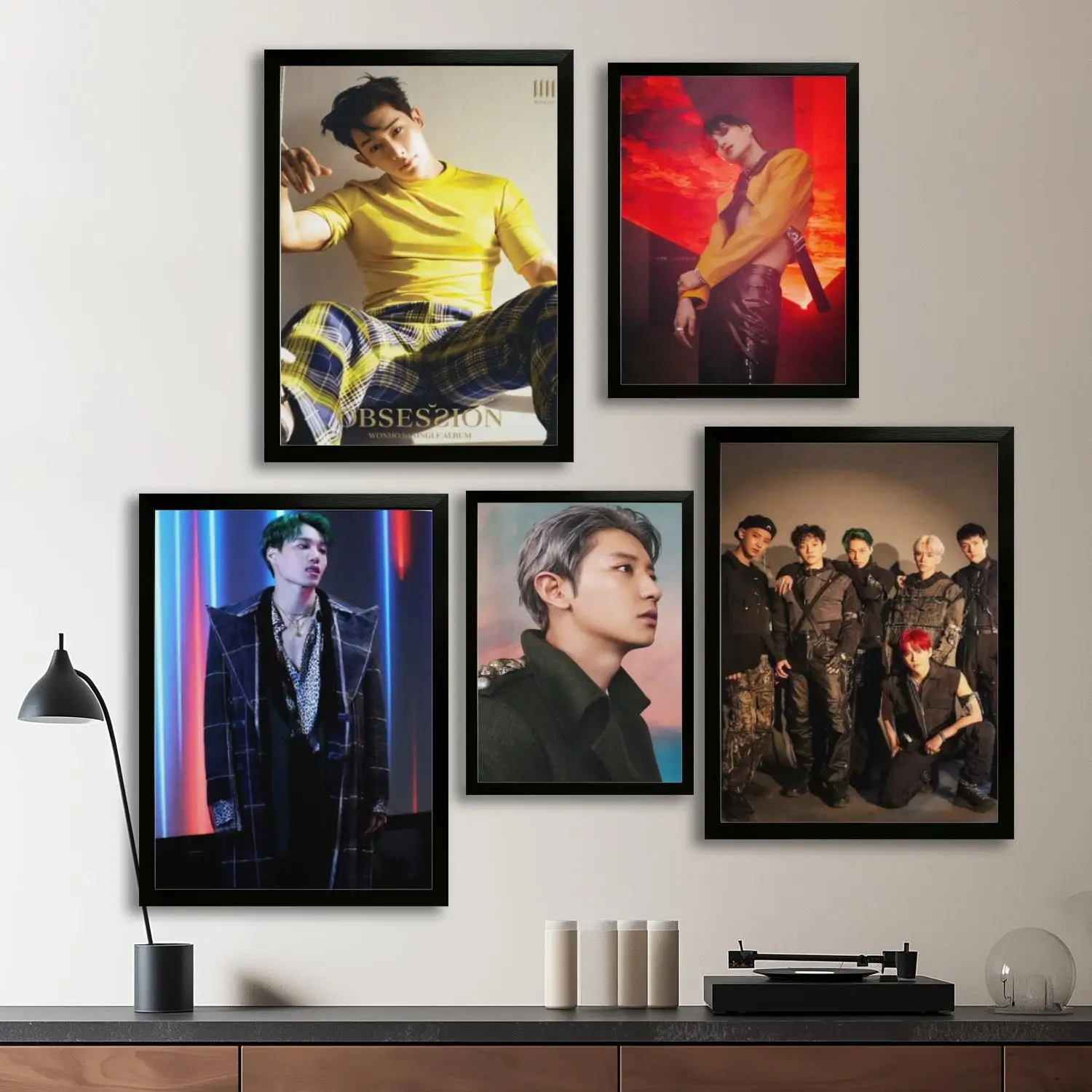 exo obsession album Canvas Art Poster and Wall Art, Picture Print, Modern Family Bedroom Decor, Posters,Decorative painting