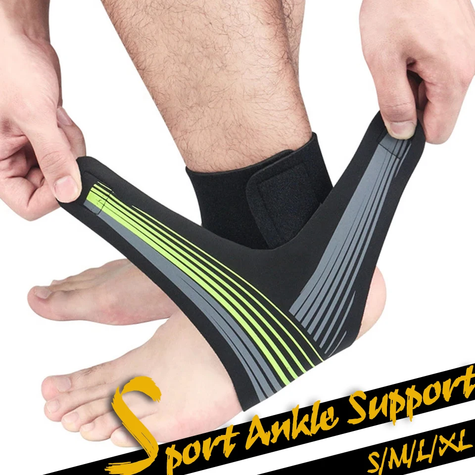 1PC supporto per caviglia, protezione per la regolazione libera dell'elasticità fasciatura del piede, prevenzione della distorsione Sport Fitness Guard prevenzione della fascia