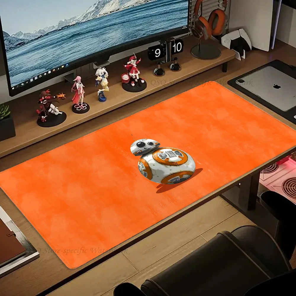 Movie BB 8 S-Star W-Wars Mousepad Large Gaming Mouse Pad LockEdge Thickened Computer Keyboard Table Desk Mat