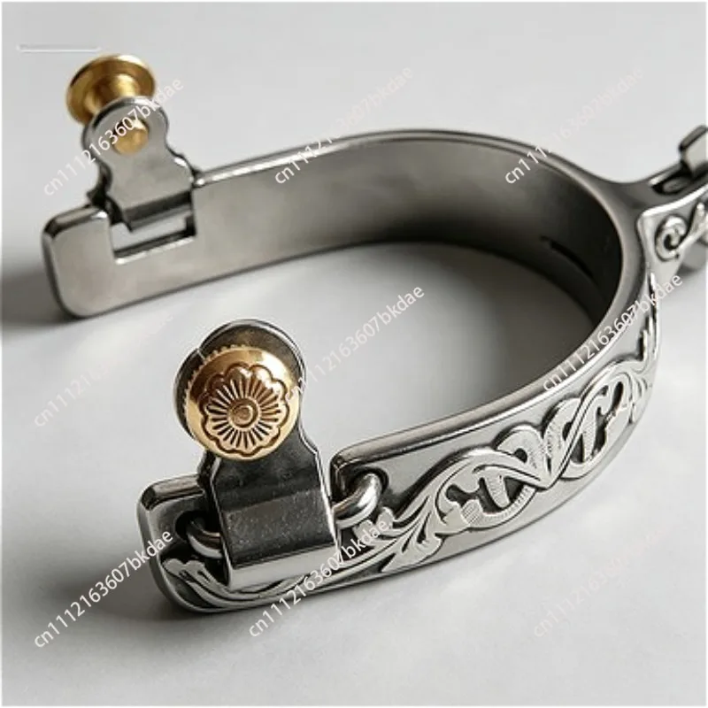 1 pair of Horse Spurs Cowboy Spurs for Competition Training Riding Equestrian