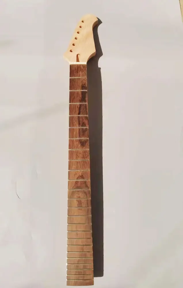 

Yinfente New Guitar Neck 24 Fret 25.5 Inch Rosewood Fretboard Eagle Head Bolt on Heel Unfinished Replacement for DIY Amateur