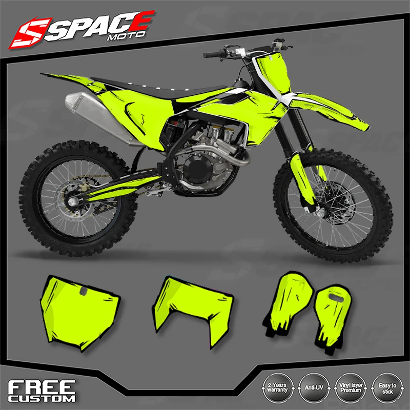 

Мотоциклетные графические фоновые наклейки SPACE для Husqvarna TC FC TX FX FS 2016 2017 2018 TE FE 2017 2018 2019