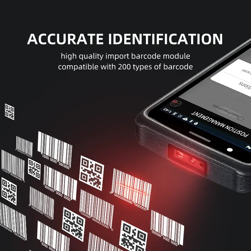 OEM R36A 720*1440 ضوء الشمس قابل للقراءة 450 شمعة 5.5 بوصة مع وحدة NFC UHF RFID وعرة أندرويد المساعد الشخصي الرقمي الصناعي المحمول #4