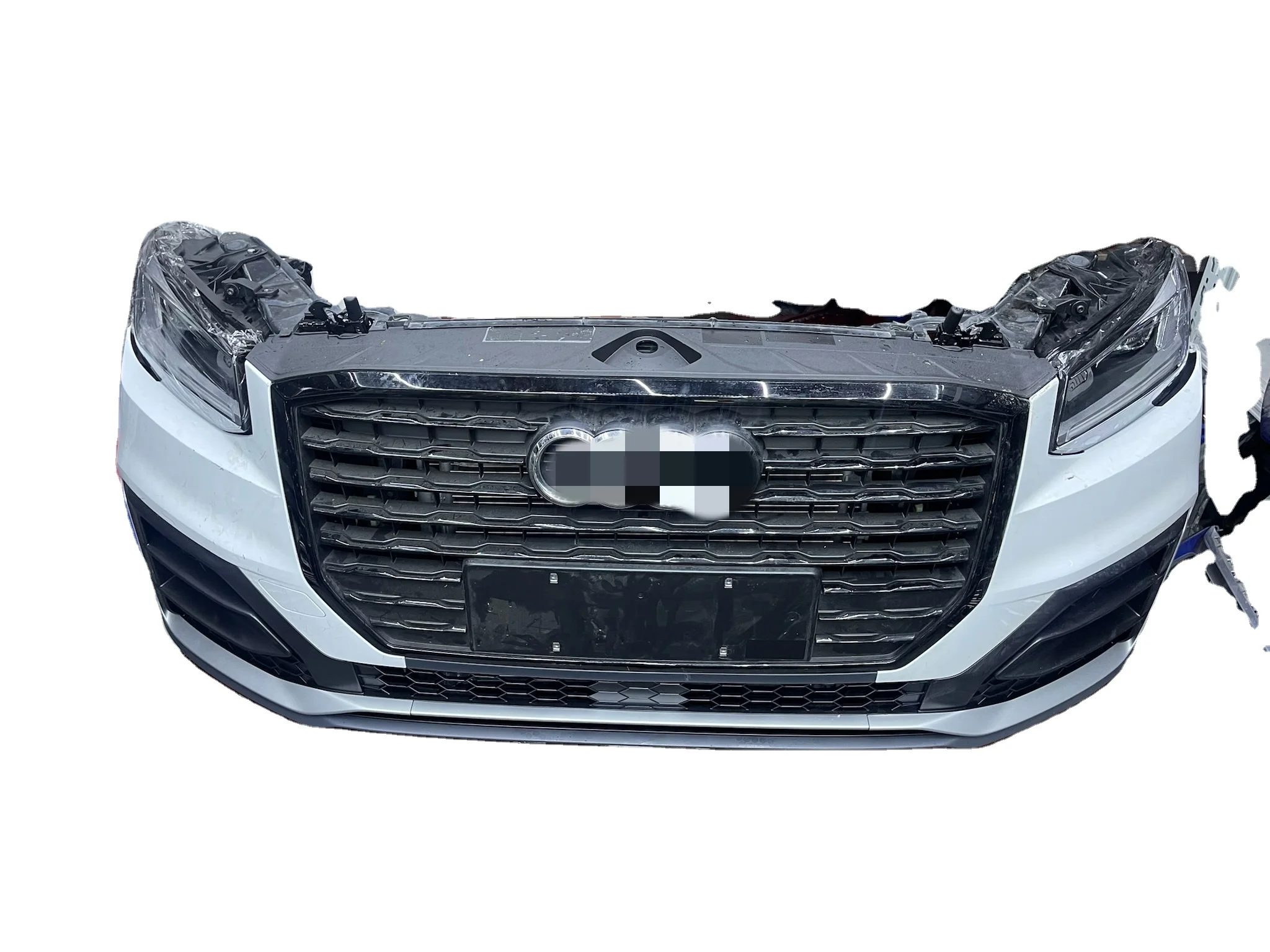 High Quality Complete Front Bumper for Q2 Popular Car Bumper Body Kit Including Headlights Made Durable Plastic  TT