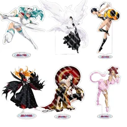New Anime BLEACH Acrylic Stand Keychain Model Figure Cosplay Plate Holder Topper Birthday Fans Christmas Desk Decor Plate Gift