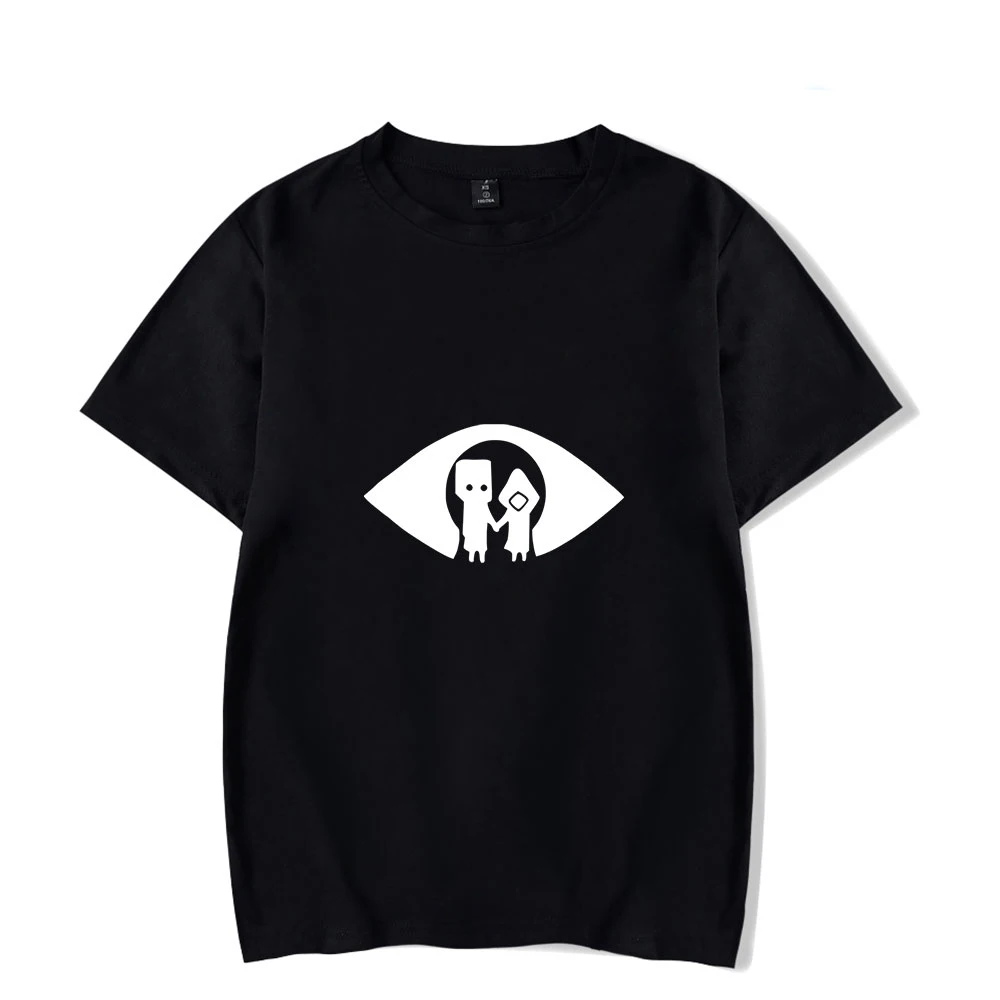 Little Nightmares 2 T-Shirts Anime Horror Game 3D Print Streetwear Men Women Fashion T Shirt Harajuku Male Boy Tees Tops Clothes