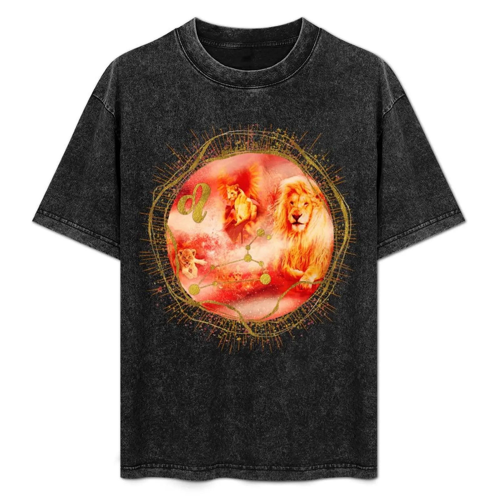 

Leo Constellation T-Shirt anime t shirts summer clothes mens designer clothes