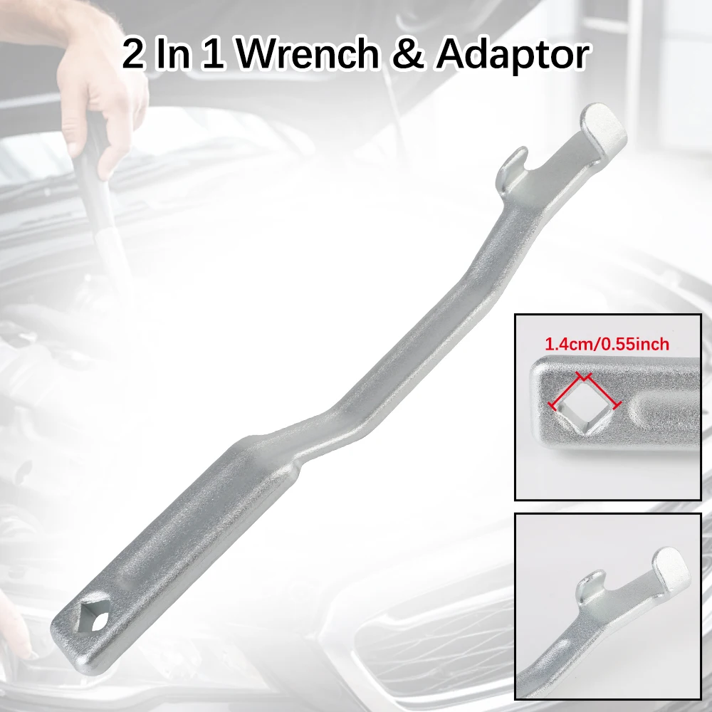 أدوات إصلاح السيارات وجع موسع محول 2 في 1 مفتاح العزم المقبس 13 بوصة قضيب العالمي لسيارة شاحنة Suv دراجة نارية