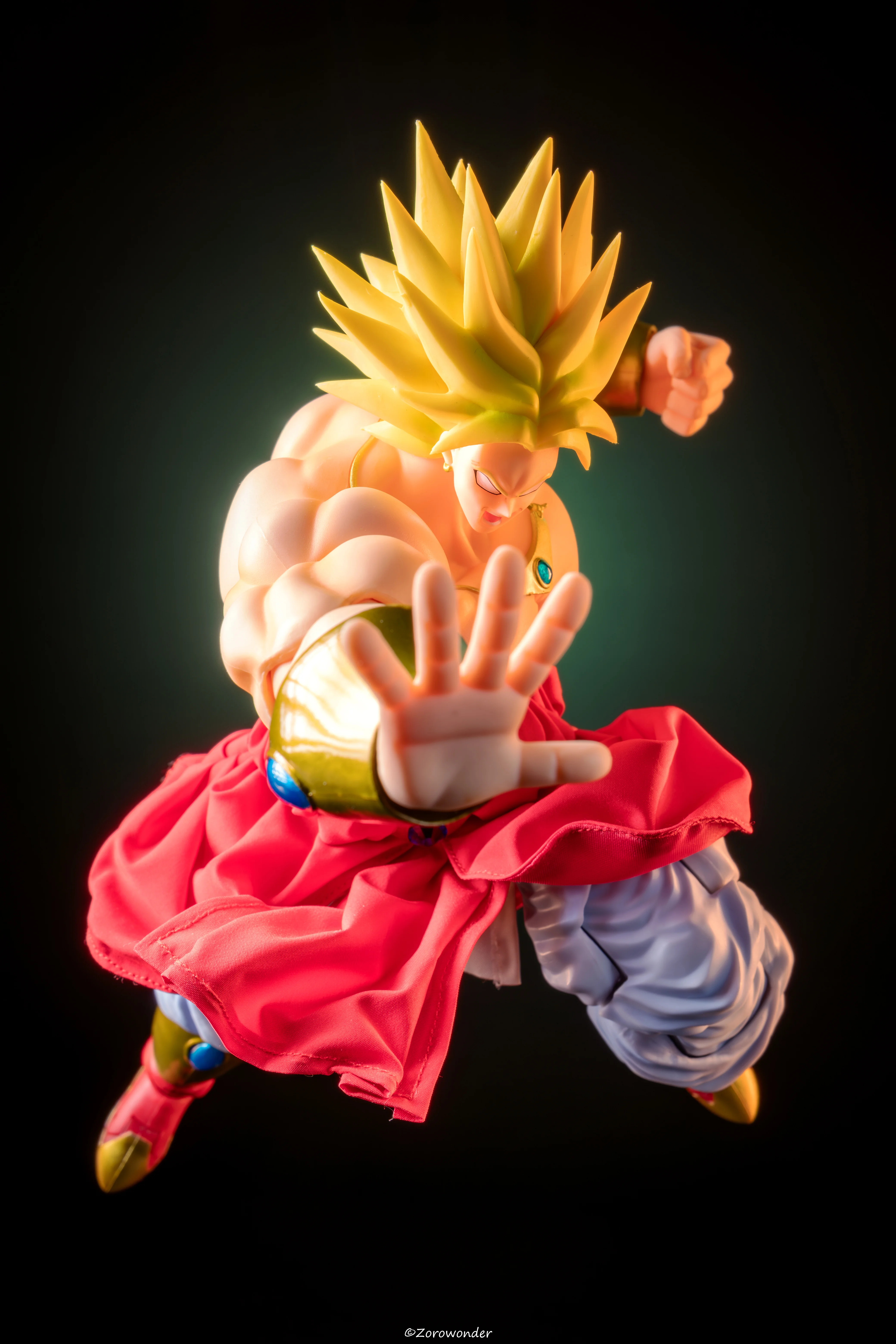 Auf Lager Bandai Kong Dragon Ball Broly Rock Saum Super Saiyajin Broly Rock Saum Kleidung Anime Action-figuren Spielzeug Geschenke
