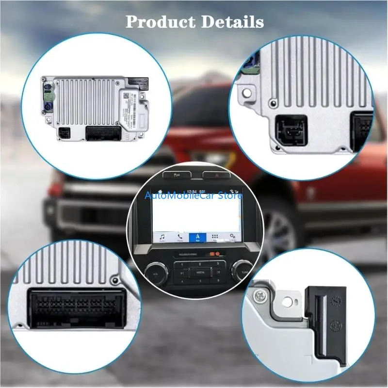 G8TE Factory-Style APIM Navigation Access for Select Vehicle Infotainment Systems, Original-Position Unit with Trim Tools and