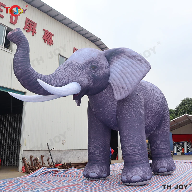 Giant Inflatable Elephant 3m 4m 5m Realistic-Looking Inflatable Animals for event advertising big inflatables