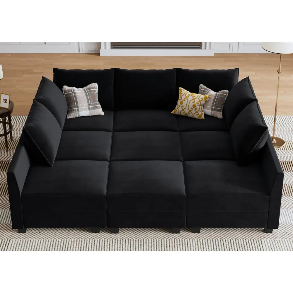 Modular Sectional Sofa with Ottoman Modular Sleeper Sectional Couches for Living Room