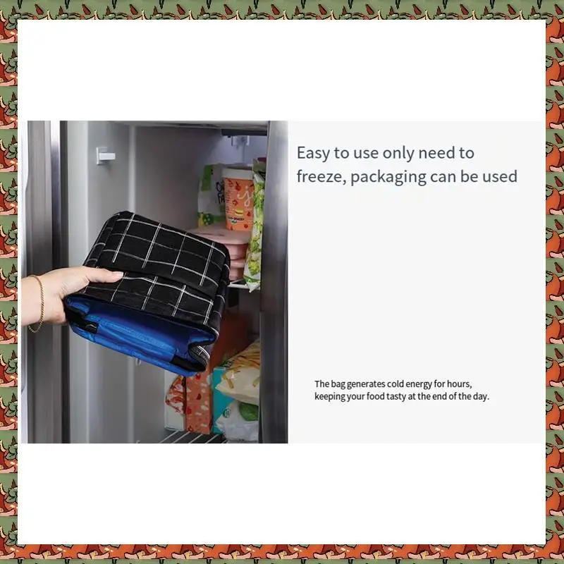 

ABLQ Freezer-Compatible Double Bottle Bag Portable Bottle Bag For Keeping Warm And Cold For Mommy's Lunch Bag When Going Out
