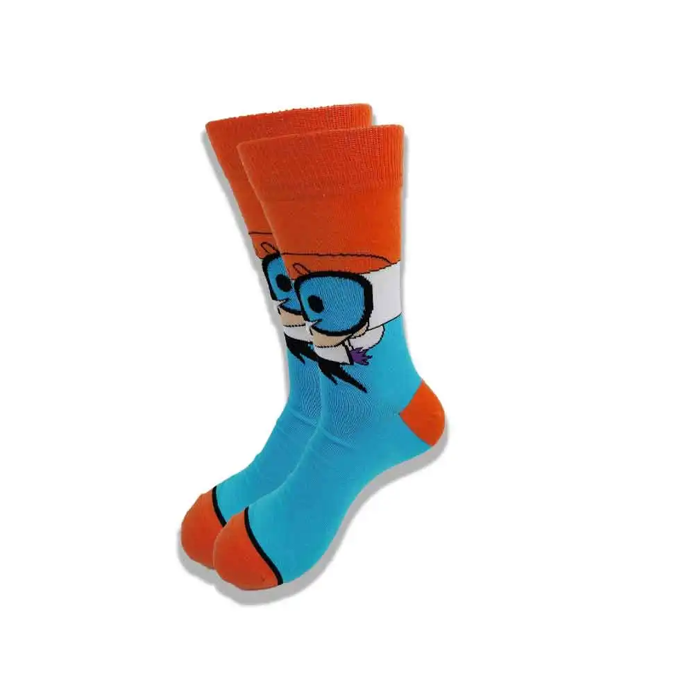 In 2021, the Latest Design of Fashionable Men\'s Wear and Novelty Skateboard Men\'s Socks in the Middle Tube