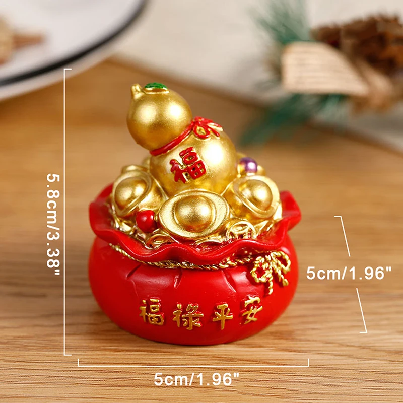 Chinese Citrine Money Tree God Feng Shui Fa Cai Lucky Fortune Miniature New Year Home Decorating Desktop Car Cabinet Ornaments