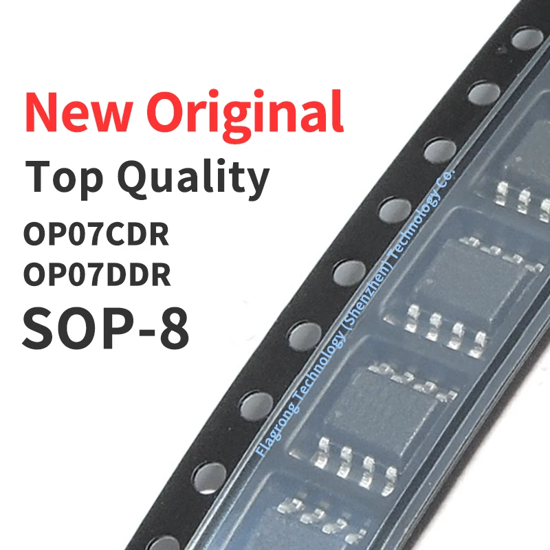 (10 Pcs) OP07CDR OP07DDR SOP-8 New Original Chip IC