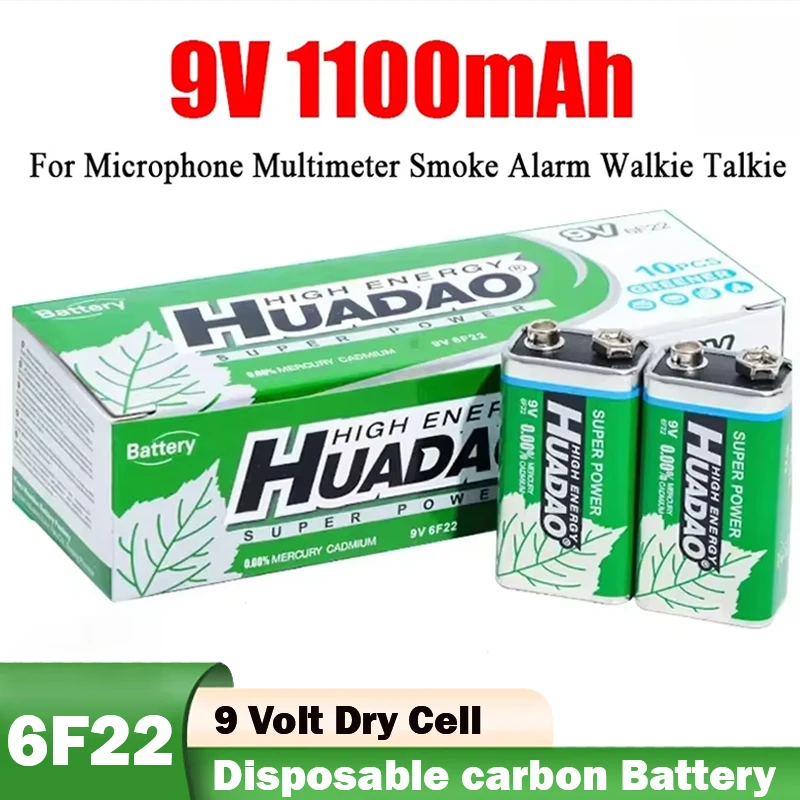 1-30Pcs 9V Battery … - image